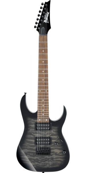 Ibanez GRG7221QA-TKS Gio Series 7 Strings Transparent Black Sunburst Electric Guitar
